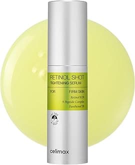 The Vita A Retinol Shot Tightening Serum | with Pure Vitamin A Retinol, Peptide, Pore Minimizer, Wrinkles & Fine Lines, Firmer Skin, Anti-Aging, Skin Smoothing 30ml