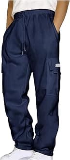 Cargo Pants for Men, Streetwear Hip Hop Pants Cargo Joggers Men Casual Active Sports Sweatpants for Men Women Unisex