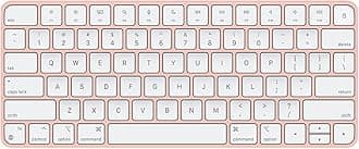 Apple Magic Keyboard (QWERTY English) Pink (Renewed)