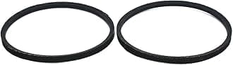uxcell O-480E 480mm Inner Girth Transmission Drive Belt V-belt 2pcs for Washing Machine