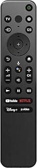 Voice Remote Replacement for Sony TV Remote, for Sony Smart TVs and Sony Bravia TVs, for All Sony 4K UHD LED LCD HD Smart TVs