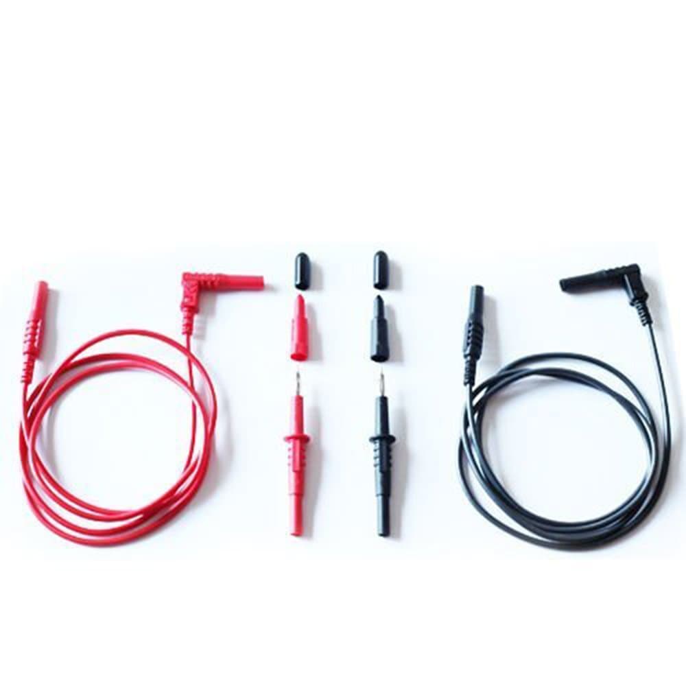 Leaderman LDM301-1.2 Metre Test Lead Set With Lantern/Banana Probes, Fits Fluke Multimeters