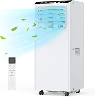 – Acekool Air Conditioner, 4-In-1 Portable Air Conditioner 7000 Btu With Sleep Mode, Cooling & Fan With 2 Speed, Dehumidifier, Conditioning Unit With 24 Hour Timer Indow Kits for Home Rooms & Office