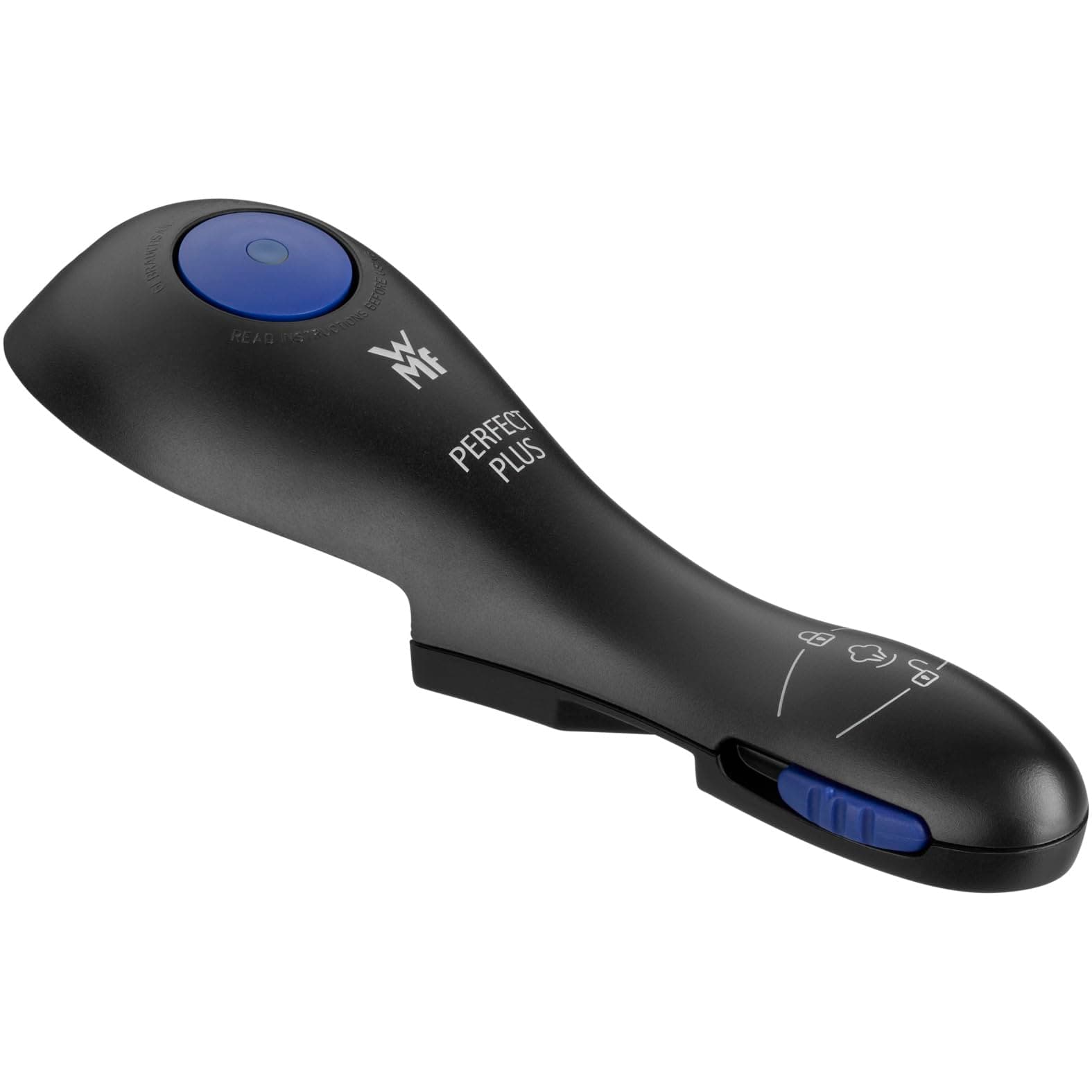 WMF Perfect Plus Replacement Lid Handle, Complete for Pressure Cooker Lids 2.5L, 3L, 4.5L, 6.5L, 8.5L, Plastic, Black