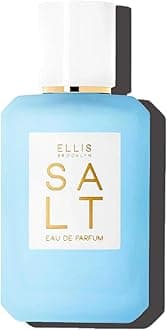 Salt Eau de Parfum, Fragrance with Ambergris, Tahitian Tiare, Ylang Ylang & Sandalwood - Tropical, Sensual Scent for Women - Vegan, Cruelty-Free Paraben-Free, 50ml / 1.7oz