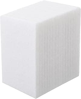 20 Pieces White Scrubbing Pad Non Scratch Scouring Pads Non Woven Scouring Sponge Multipurpose Abrasive Multi Surface Scrubber for Cleaning Polishing(5 x 7 Inch)