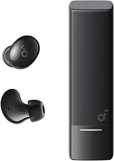 A30i by Anker, Noise Cancelling Earbuds, Lipstick-Shaped Stylish Design, Tiny, Lightweight Comfort, Smart Noise Cancelling, Clear Sound, IP54, Wireless Earbuds, Bluetooth 5.4