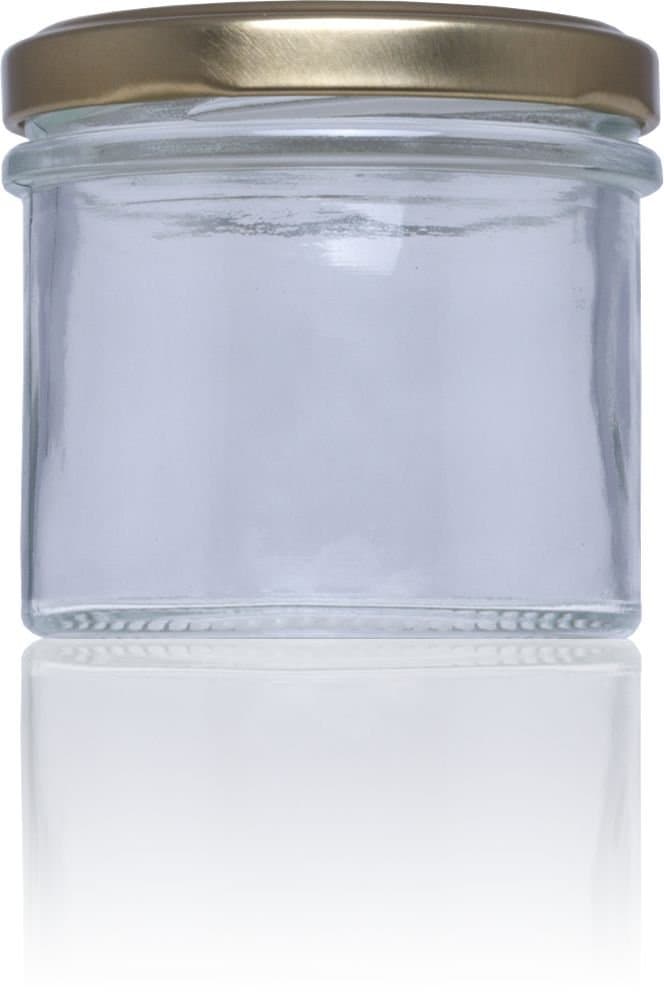 Glass Jar preserves Pate 130 ml – Pack 100 U.