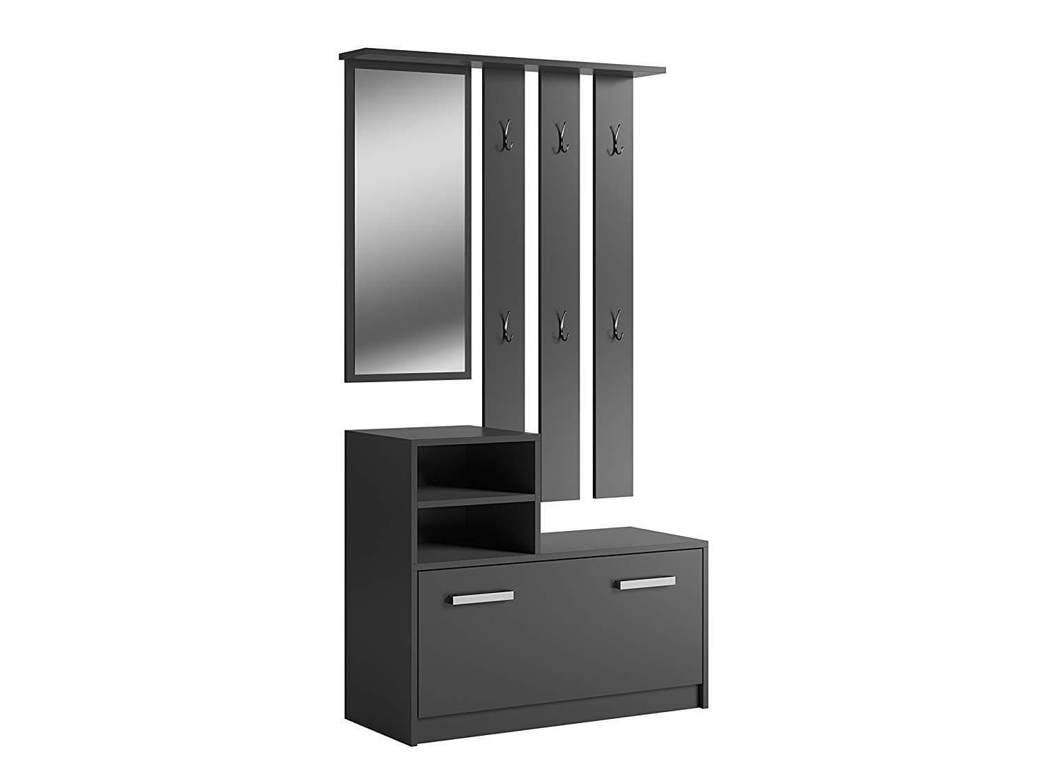 Selsey Hallway Storage set in Black Color