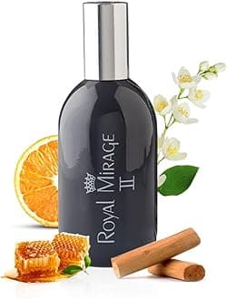 Royal Mirage Spray II Perfume Long Lasting Eau De Cologne Perfume Imported Scent Suitable for All Skin Types for Unisex 4 fl. Oz. (120 ml)