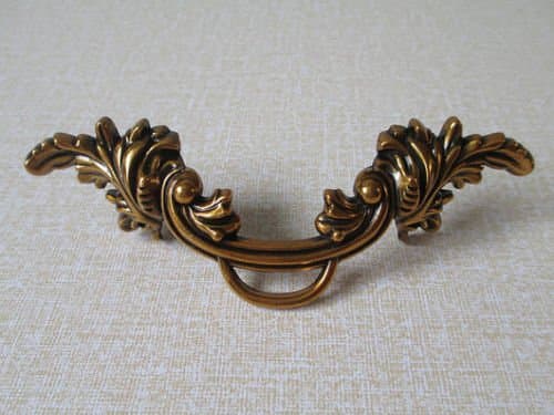 Drawer Handle Pull Vintage Look Dresser Pulls Drawer Handles Cabinet Drawer Pulls Handle Antique Brass 2 1/2" (64mm)