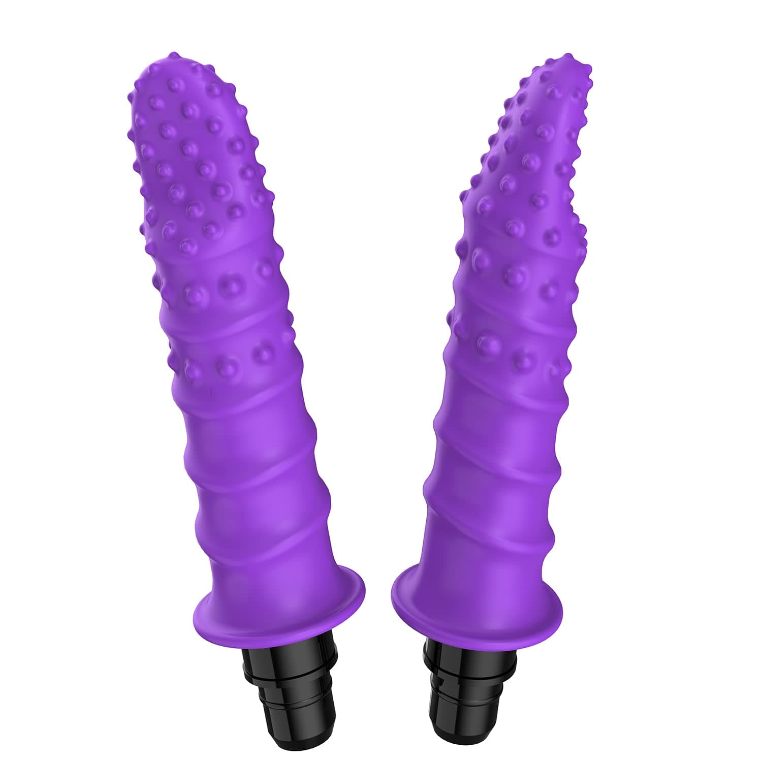 FREDORCH Massage Gun With Replaceable Attachment - Deep Tissue Percussion Massager for Back and Neck Muscle Relief (18MM-19MM, JM05 Purple)