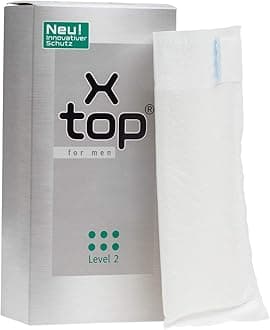 X Top for Men Incontinence Pouch, Level 2, Pack/12