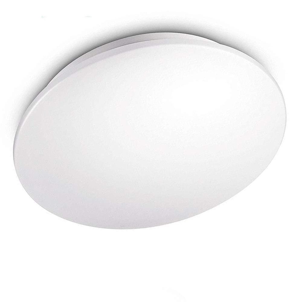 KWODE 18W LED Ceiling Light, Ø 28cm, 3000K, 1500LM, IP44 Flush Mount Fixtures Light, Lighting for Kitchen, Office, Bedroom, Bathroom, Hallway, Living Room, 2 Year Warranty(Warm White) [Energy Class A++]