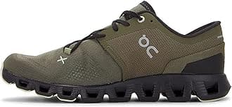 On Men's Cloud X 3, Olive/Reseda, Green, 9 Medium US