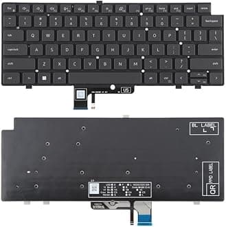 Tablet Replacement Part US Version Backlit Laptop Keyboard for Dell Latitude 7340 7440 7640