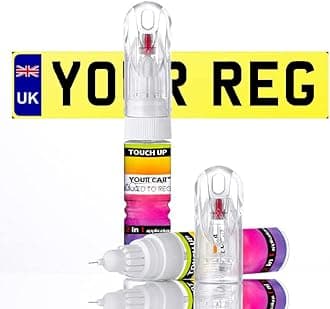 Xtremeauto [Perfect Match Car Touch Up Paint by Registration – Custom Colour Match, 2-in-1 Paint Pen & Brush Scratch Remover for Vehicles, Easy to Apply