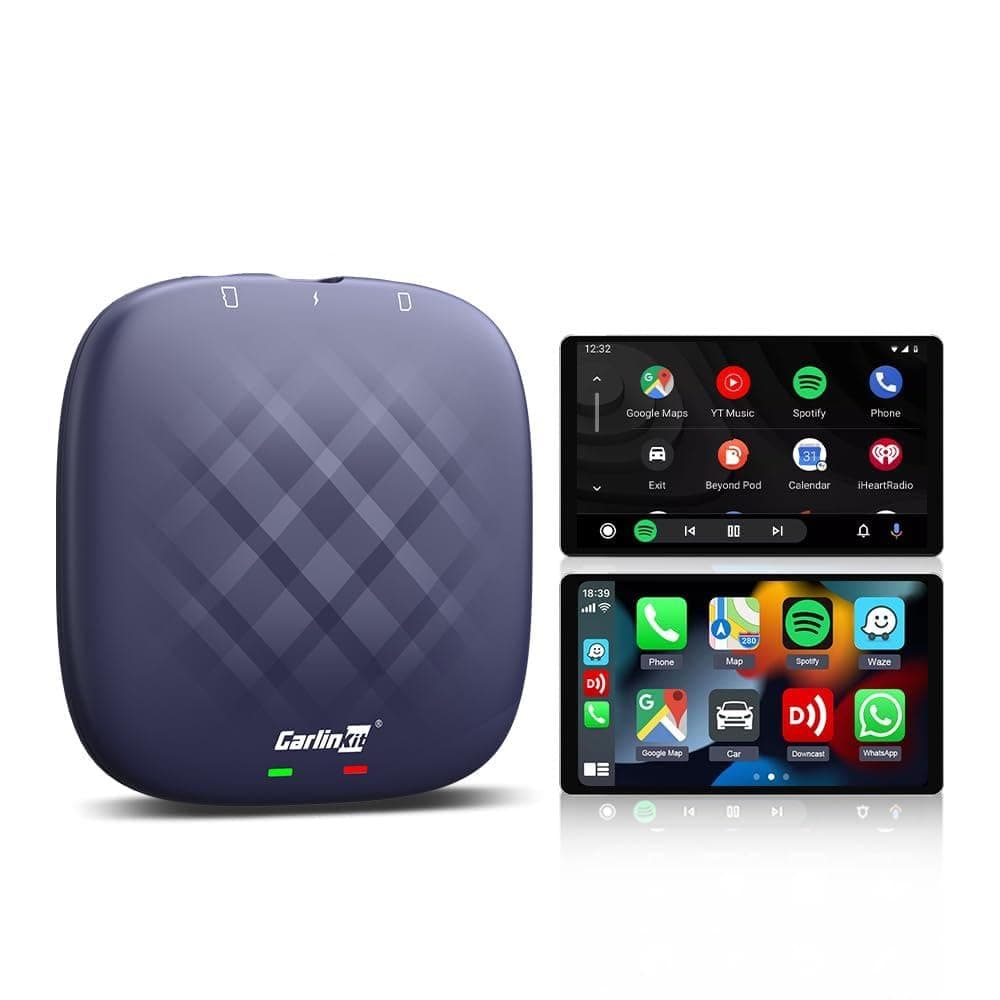 CarPlay Multimedia AI Box Android 13.0 System Only for Wired CarPlay Touch Screen Cars, Support Netflix YouTube Google Play ect. Wired to Wireless CarPlay Android Auto 8core 6G+64G