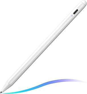 FOJOJO Stylus Pen for iPad (2024-2018) with Fast Charge & Palm Rejection, Active Pencil for Apple iPad Pro 11/13 M4,iPad Air 11/13 M2,iPad Pro 11/12.9",iPad 10/9/8/7/6th,iPad Air 5/4/3rd,iPad Mini 6/5