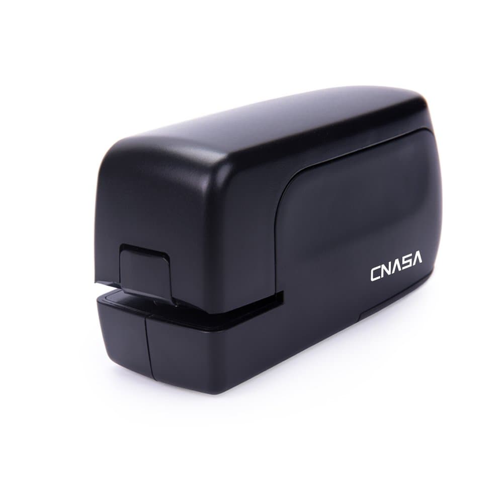 Electric Stapler Office-CNASA 24 Sheet Desktop Stapler Automatic Jam-Free Small Stapler, Black