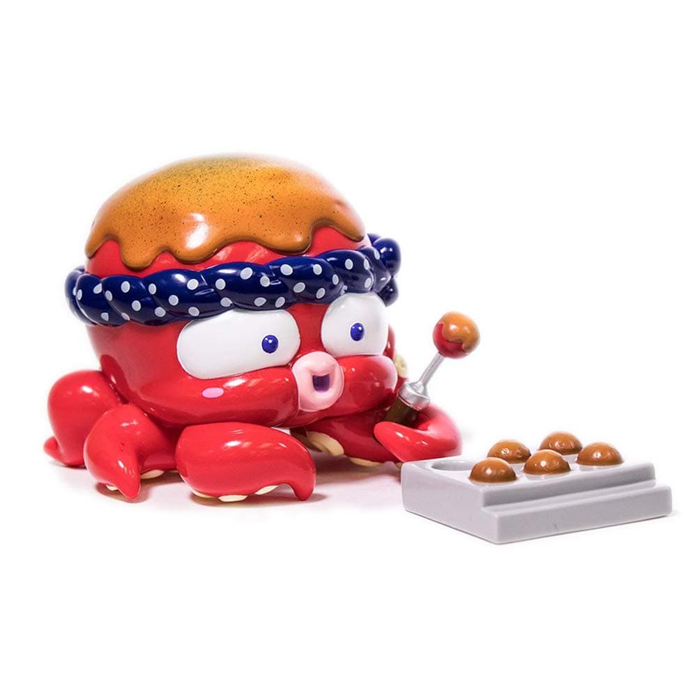 IFiDEA Octopus Vinyl Action Figure Toy 3" Qtako Designer Sofubi Unbox Industries Pre-Painted