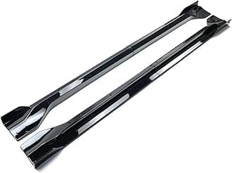 Car Side Skirt Extension Splitter A Pair Compatible For Jeep Grand Cherokee SRT/SRT8/Trackhawk 2012-2021 Plate Lip Bumper Winglet Body Kit(Glossy Black)