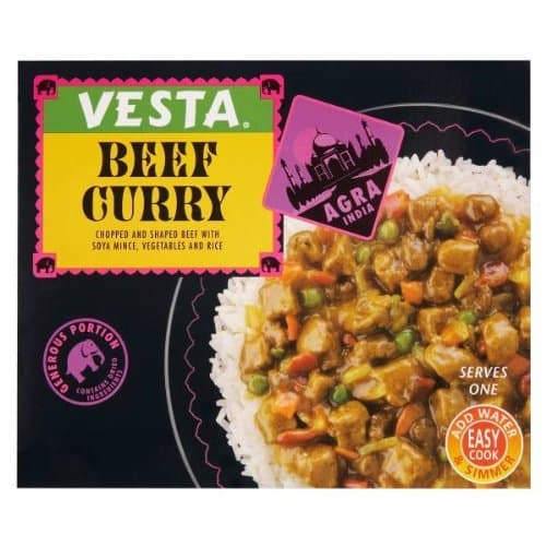 Vesta Beef Curry - 12 x 215gm