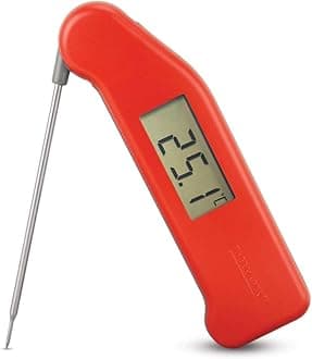 SuperFast Thermapen 3 Classic Food Thermometer (Red)