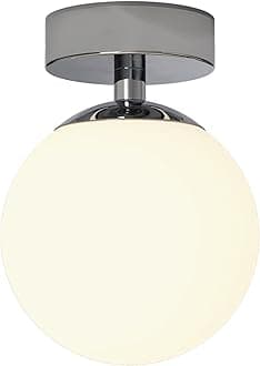 Astro Denver Bathroom Ceiling Light - IP44 Rated - (Polished Chrome), G9 Lamp, Designed in Britain - 1038001 - 3 Years Guarantee