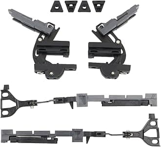 Panoramic Sunroof Front & Rear Repair Kit Compatible with Mercedes C Class W205 C205 S205 Replace 604836866, 604836865