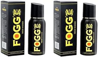 Fogg FRESH WOODY FRAGRANCE Deodorant Spray - For Women (190 ml, Pack of 2)