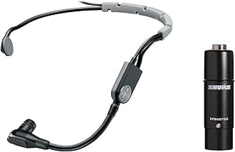 シュア SM35-XLR パフォーマンス用 ヘッドセット コンデンサーマイクロホン インラインRPM400プリアンプ （XLR接続変換用）付属 【国内正規品/メーカー保証2年】