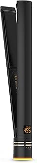 Professional Black Gold Micro Shine Flat Iron, 1 1/4 Inches