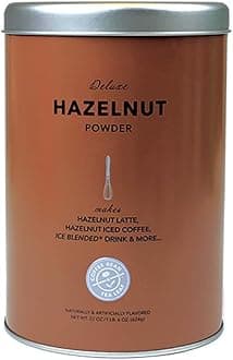 The Coffee Bean & Tea Leaf Hazelnut Powdered Creamer for Coffee, Lattes, Baking, and Drink Mixes, Hazelnut, 22oz. Tin