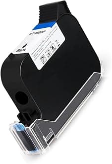 BT-2580P Ink Cartridge Black, Original Solvent Fast Dry Ink for BT-HH6105B2 Handheld Printer/B10 Mini Inkjet Printer, 42ml Ink Replacement for Inkjet Coder/Date Printer/Batch Code Printer