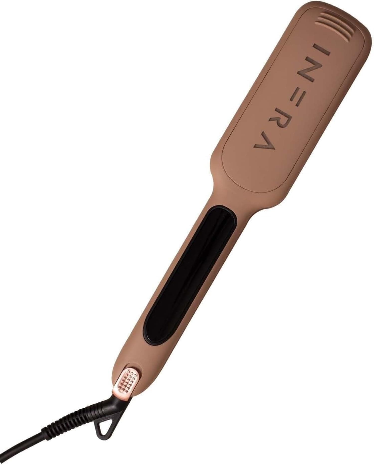 Ionic Ceramic Plates Flat Iron - 2 inch Infrared Quick Heat Up Hair Straightener - Best for All Hair Types - Professional 2 in 1 Straightener for Straight, Wavy, and Curly Hairs - Velvet