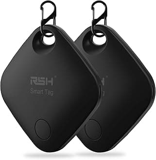 Air Tracker Tag 4 Pack Bluetooth Luggage Tracker Tag Locator Works with Apple Find My,Smart Tracker for Suitcase, Bag, Backpack, Wallet,Replaceable Battery Smart tag Finder-2pack