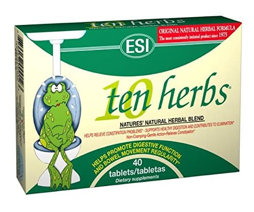 ESI Ten Herbs-Keep Regular Everyday-3 Pack 120ct Buy Direct from America's ONLY Importer