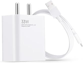 Mi 33W SonicCharge 2.0 USB Charger for Cellular Phones, White