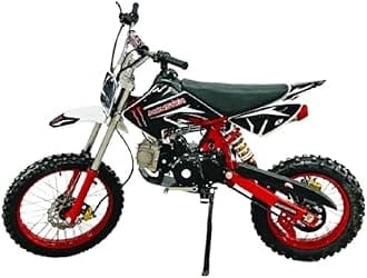 New Super Motocross 125 Cc Adults Dirt Dual Suspension Bike - for Offroad Category & Purpose Only, Multicolor