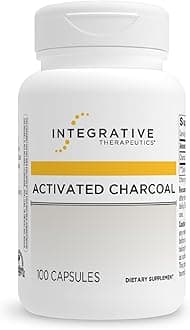 Integrative Therapeutics Activated Charcoal Caplets, 100 Count