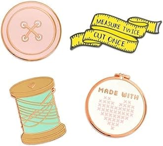 PinMart Sewing Magnetic Enamel Pin and Needle Minder