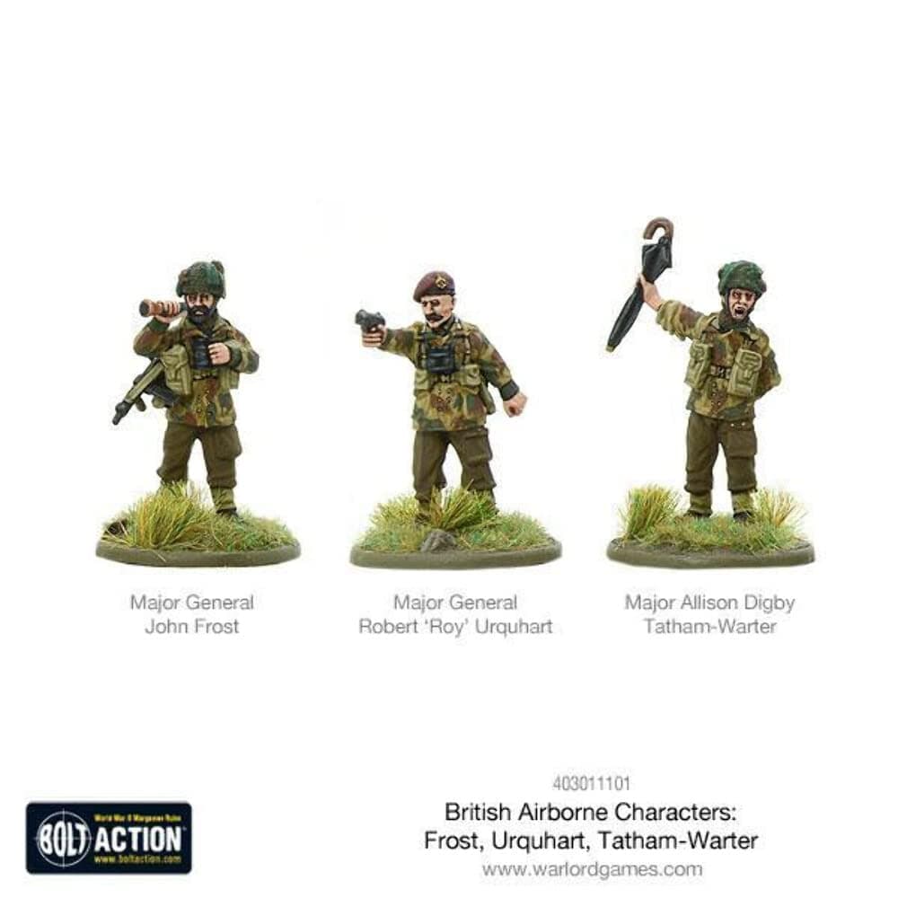 Warlord Games, Bolt Action - British Airborne Characters
