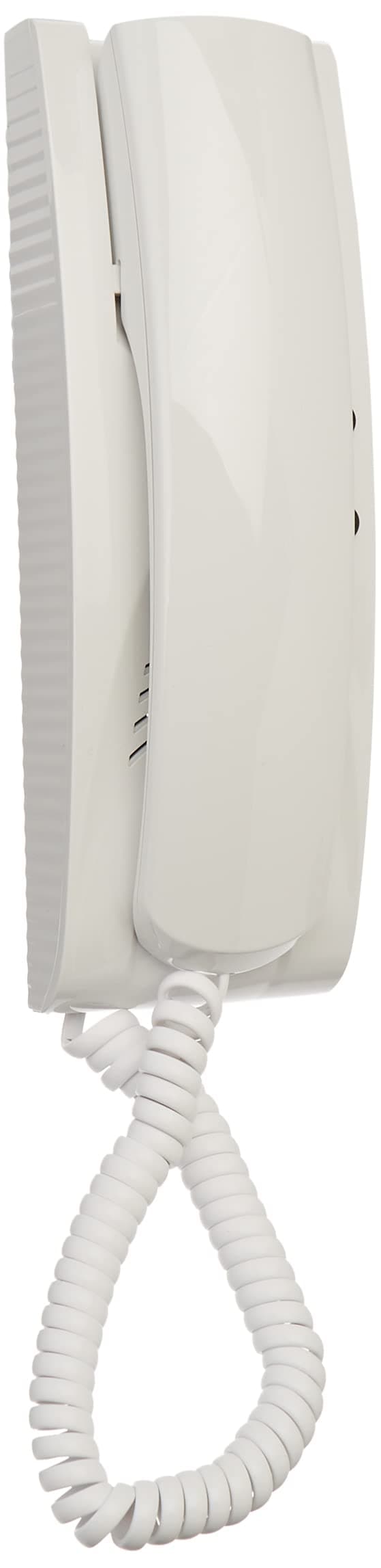 8870 Wall Intercom with Two Buttons, wall application, Simple, Reliable, Guaranteed, with 4+1 conductor connection, White