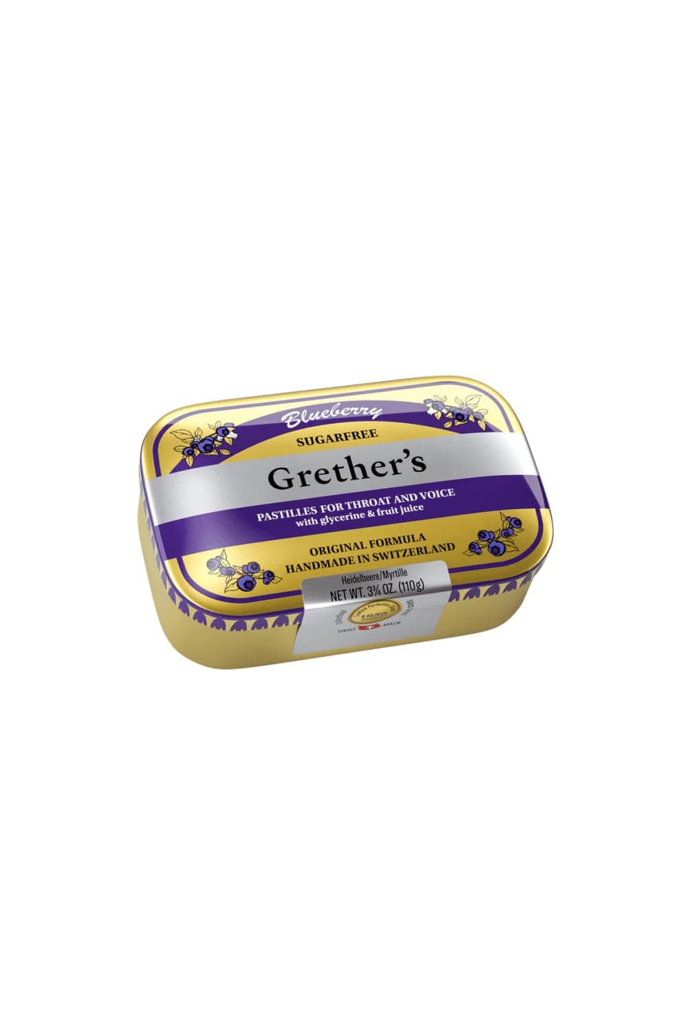 Grether's Pastilles Sugarfree Blueberry 110g