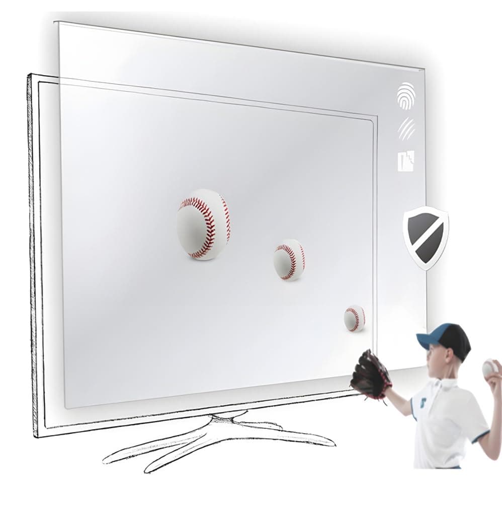 Vizomax 55 inch TV Screen Protector for LCD, LED, OLED & QLED 4K HDTV