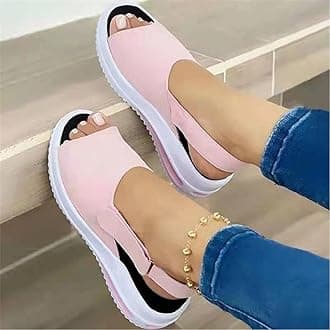 New Women Sandals Soft Stitching Ladies Sandals Comfortable Flat Sandals Women Open Toe Beach Shoes Woman Footwear