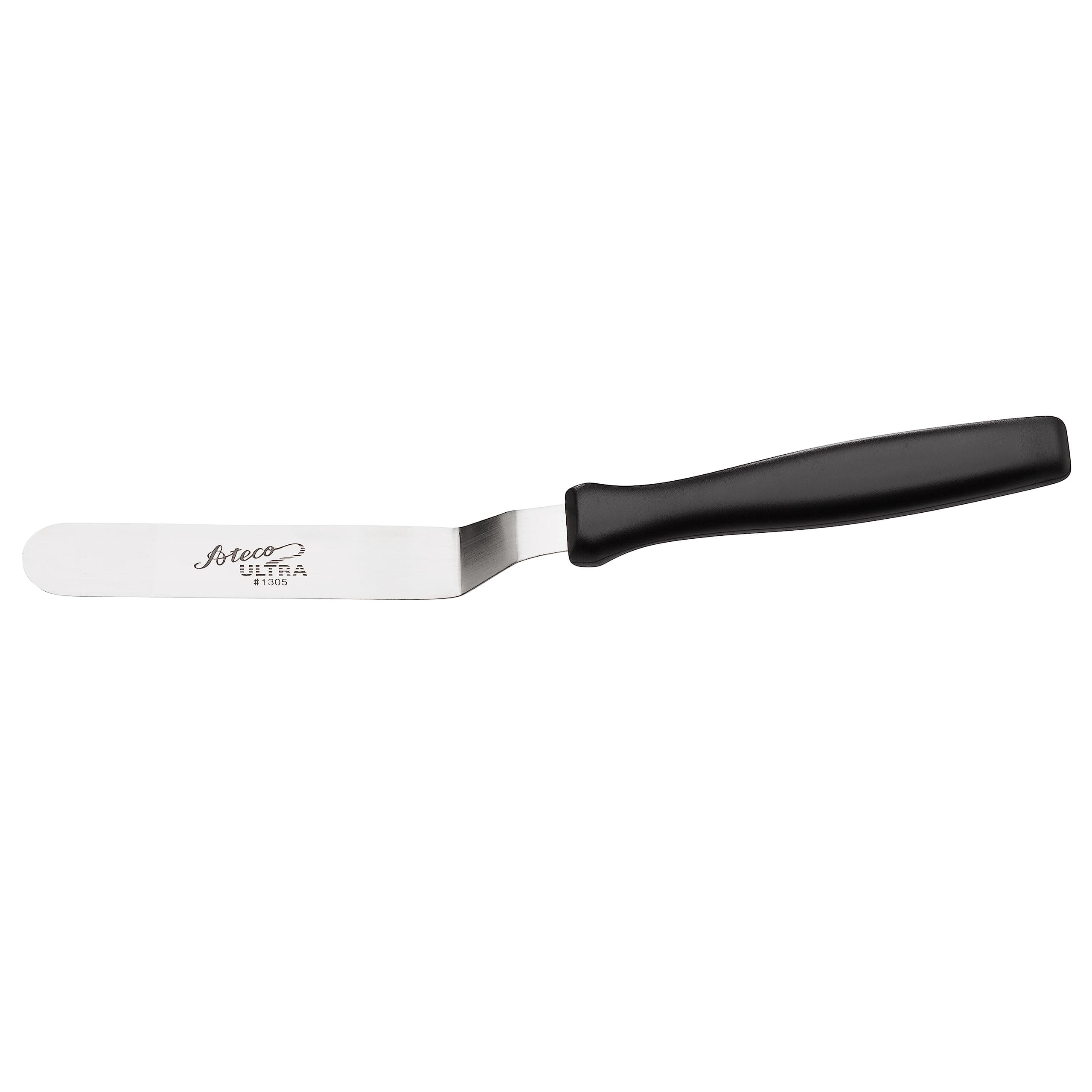 Ultra Offset Spatula with 4.25" x 0.75" Stainless Steel Blade, 4½", Silver