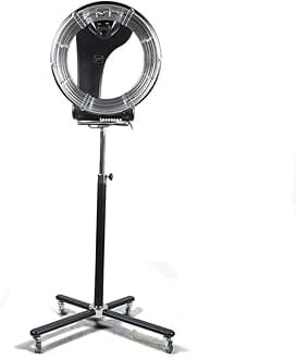 UFO 3 in 1 Orbiting Infrared Hair Dryer-Hair Steamer Standing Professional Color Processor Salon Hair Dryer Spa 360 Rotation 110v (1000W)