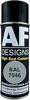 Alex Flittner Designs Rust Protection Paint 4-in-1 RAL 7046 Telegrey 2 Metal Protective Paint Spray Rust Protection Paint Spray Can